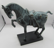 Vtg CHINESE WAR HORSE Statue 9