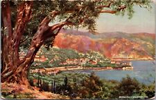 Tucks Oilette French Riviera Beaulieu Marina Homes Kerylos Postcard 1907-1915   picture