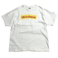Xl 90S Vintage Nissan Life Is A Journey. Box Logo T-Shirt Single Stitch America picture