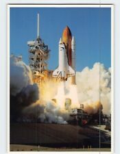 Postcard Launch Pad 39B Space Shuttle Sends STS-95 into Space NASA Florida USA picture