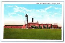 c1940's Billings Sugar Company Building Billings Montana MT Unposted Postcard picture