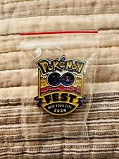 Pokemon Go Fest 2024 New York City Exclusive Pin RARE NYC Special Edition picture