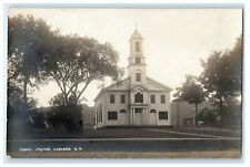 c1910's View Of Congo Church Lebanon New Hampshire NH RPPC Photo Postcard picture