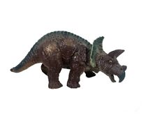 Bullyland Dinosaur Toy Medium Triceratops Vintage Prehistoric Model 1990 RETIRED picture