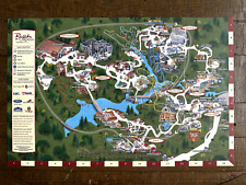 2009 Busch Gardens Williamsburg Theme Park Map / Poster 11x16 **Big Bad Wolf** picture