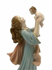 Vtg Faro by Roman Mother and Child Figurine Sculpture Italy 1989 picture
