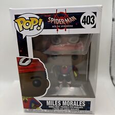 Funko POP Marvel Spider-Man Into the Spiderverse Miles Morales  Cape #403 picture