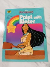 Disney Pocahontas Paint With Water Golden Books picture