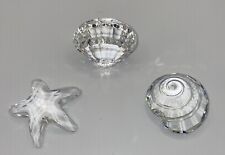 Swarovski Crystal Starfish ~ Scallop ~ Top Shell, Excellent picture