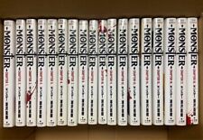 Monster Vol.1-18 Complete set Manga Comics Urasawa Naoki  Japanese version picture