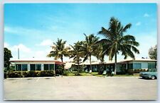 Postcard - Holiday Motel in Fort Lauderdale Florida FL c1960s picture