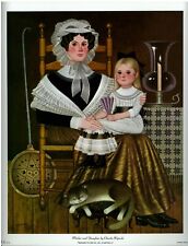 (9 x 11) Art Print PO474 Charles Wysocki Mother and Daughter picture