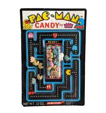 Vintage 1980 Midway PACMAN Candy By Fleer New Game Unpunched Card Collectible picture