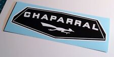 CHAPARRAL logo • Jim Hall • Texas Roadrunner • Vintage Style Decal • Sticker picture