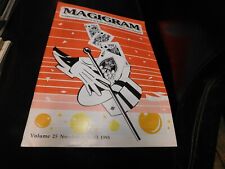 Magigram Magazine of Magic For Magicians 1993 April picture