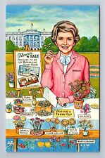 Washington DC- Nancy's Flower Sale, Antique, Vintage Souvenir Postcard picture