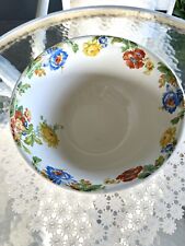 Antique Harker Mixing Bowl Floral USA picture