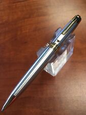 Sheaffer 300 Brushed Chrome with Gold Tone Ballpoint Pen picture