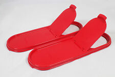 Tupperware NEW Set of 2- Modular Mates Super Oval Pour All RED Seals Replacement picture