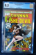 SHANNA THE SHE-DEVIL #2 (’73) CGC 8.5, Looks Nicer  picture