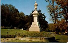 Vicksburg, MS - Soldiers Rest Postcard Chrome Unposted Monument Confederate picture
