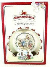 VTG Royal Doulton Bunnykins Celebrate your Christening 1993 Plate England Made picture