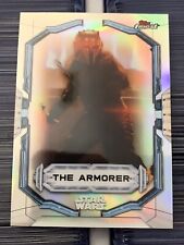 2022 Topps Finest Star Wars #87 The Armorer - Mandalorian Refractor picture