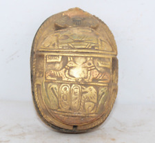 RARE ANCIENT EGYPTIAN ANTIQUE ANUBIS Scarab Old Pharaoh Protection Egypt History picture
