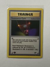 Resistance Gym Near mint English  109/132  1st edition Gym Challenge picture
