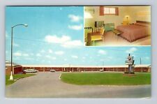 Galesburg IL-Illinois, Starlite Motel, Advertising, Antique Vintage Postcard picture