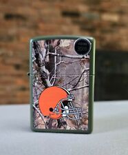 ZIPPO Retired 2010 Realtree CLEVELAND BROWNS Camo LIGHTER picture