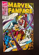 MARVEL FANFARE #50 (Marvel Comics 1990) -- Wolverine -- NEWSSTAND Variant -- NM- picture