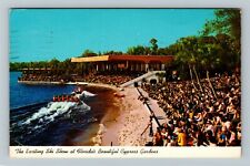 Cypress Gardens FL-Florida, Exciting Ski Show, Crowds, c1979 Vintage Postcard picture