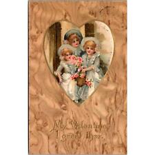 Vintage Postcard My Valentine I Greet Thee Postmarked 1907 picture