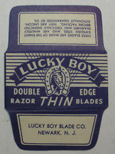 Vintage Razor Blade LUCKY BOY THIN Racehorse - One wrapped Blade picture