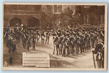 England Postcard Grenadiers Message Changing Guard c1920's Oilette Tuck Art picture