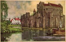 Chateau des Comtes Ghent Belgium Postcard picture