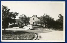 Munford Alabama al Lake Cheaha State Park Hotel Real Photo Postcard RPPC picture