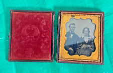 Daguerreotype Ambrotype Tintype Portrait of Man and Woman picture