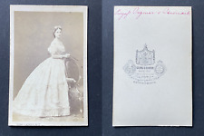 Hansen, Copenhagen, Princess Dagmar of Denmark, circa 1860 vintage cdv albu picture
