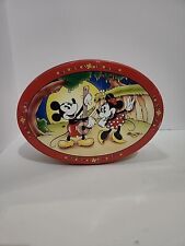 Vintage Disney Mickey & Minnie Mouse Metal Tin ~ Music Love Theme picture