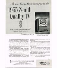 1953 Zenith Marlborough Cabinet television TV Vintage Print Ad  picture