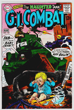 G. I. Combat  #134	DC	 1969  High Grade  Silver Age War picture