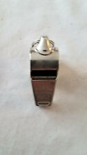 Vintage Working The ACME Thunderer Whistle Made In England Metal Cork Ball picture