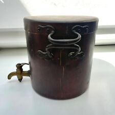 Vintage Benham & Sons Copper Cooking Pot with Cover and Tap London picture