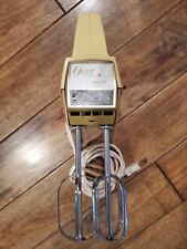 Vintage Oster Imperial Three Speed Hand Mixer Model 356 picture