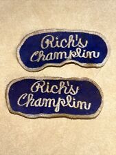 CHAMPLIN GAS STATIONS OIL VINTAGE ADVERTISING OR EMPLOYEE PATCH picture