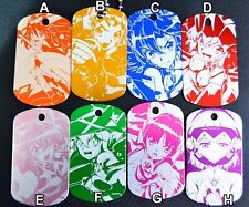 Symphogear Metal Keychain, laser etched aluminum tag anime key chain picture