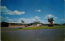 McPherson KS Kansas Motel Wheat State US Highway 81 Advertising Vintage Postcard picture