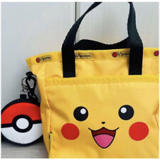 LeSportsac Pokemon Pikachu Shoulder Bag Tote Bag Yellow From Japan picture